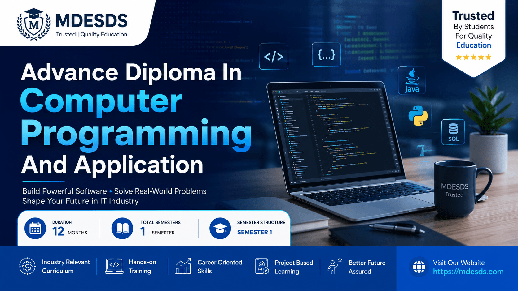 Advance Diploma In Computer Programming And Application