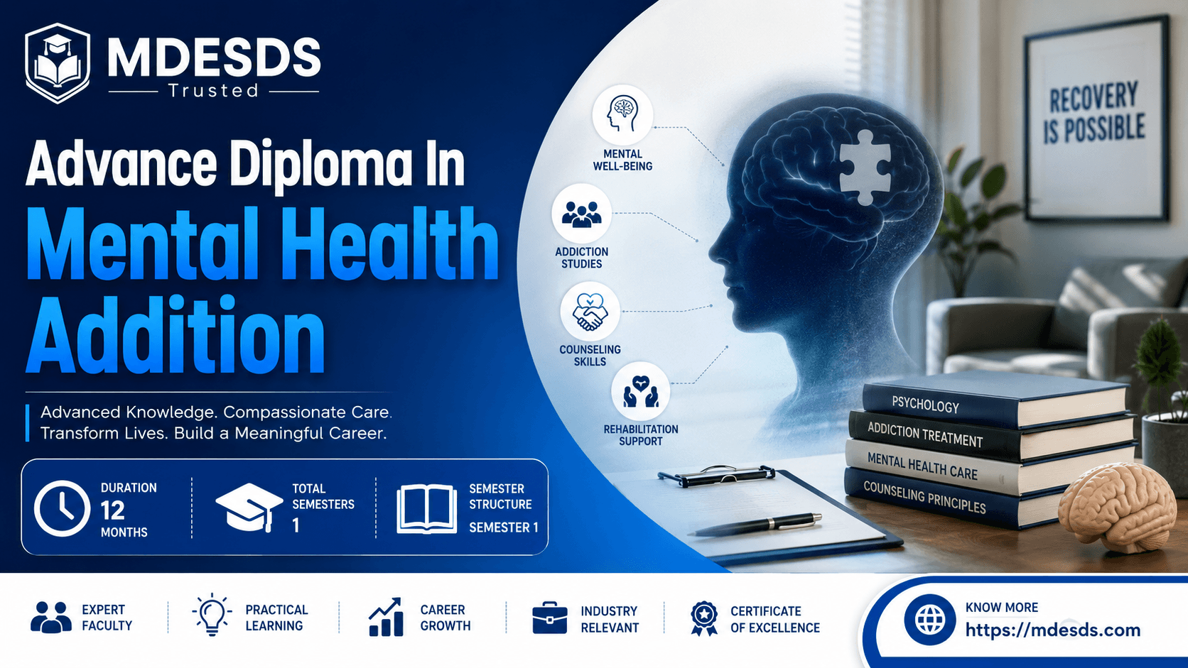 Advance Diploma In Mental Health Addition