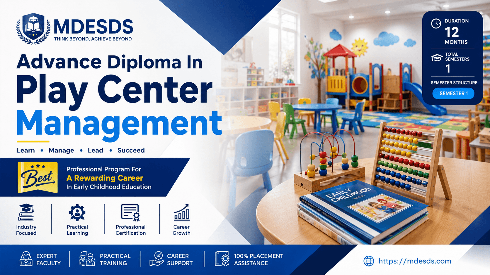 Advance Diploma In Play Center Management
