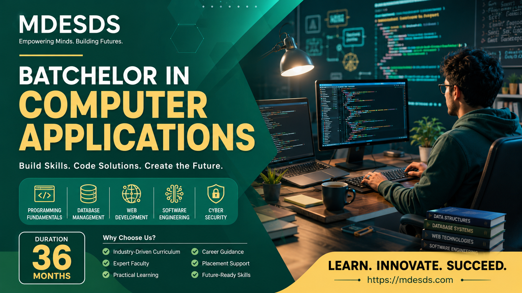 Best Batchelor in Computer Applications Course