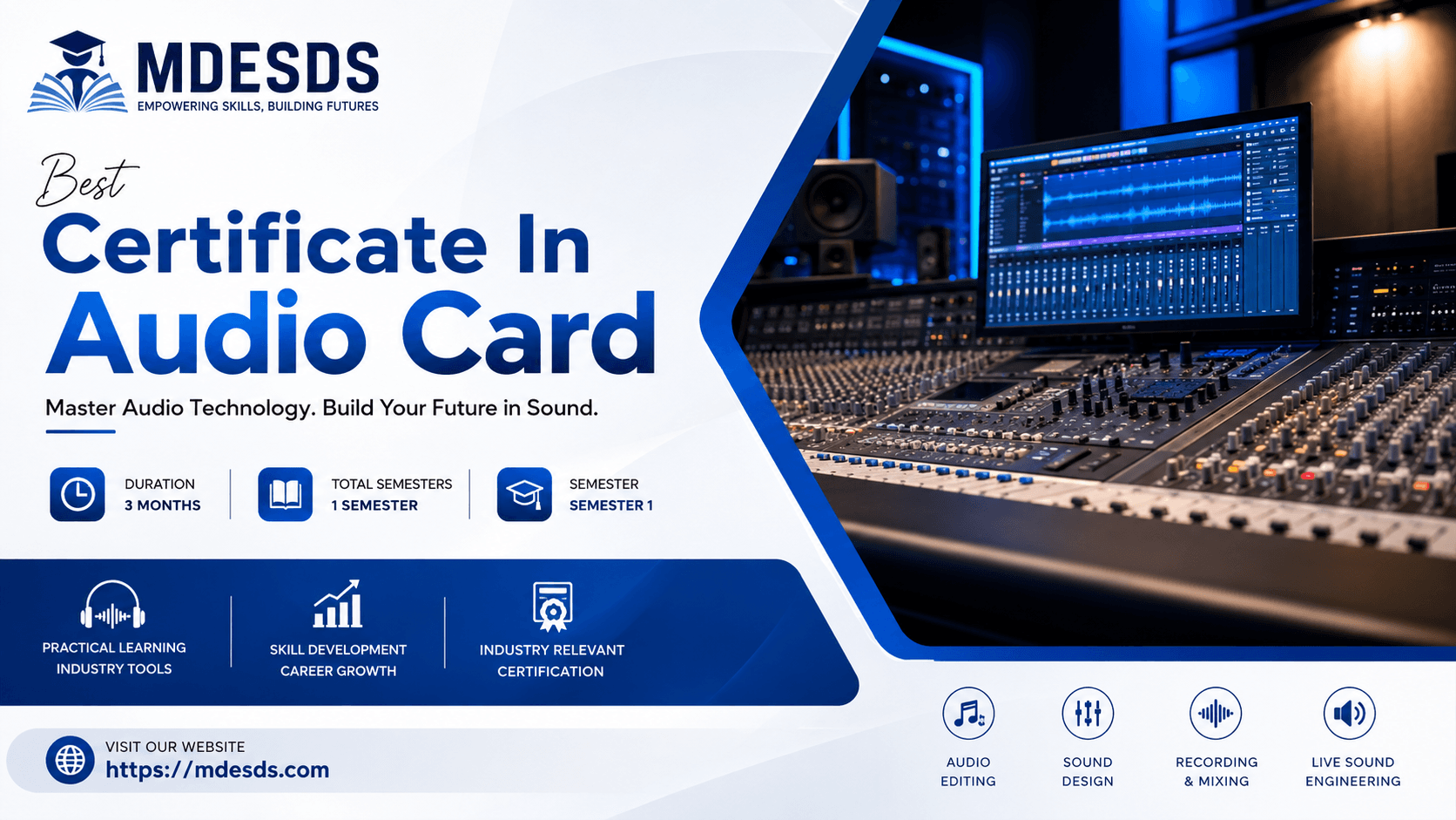 Certificate In Audio Card