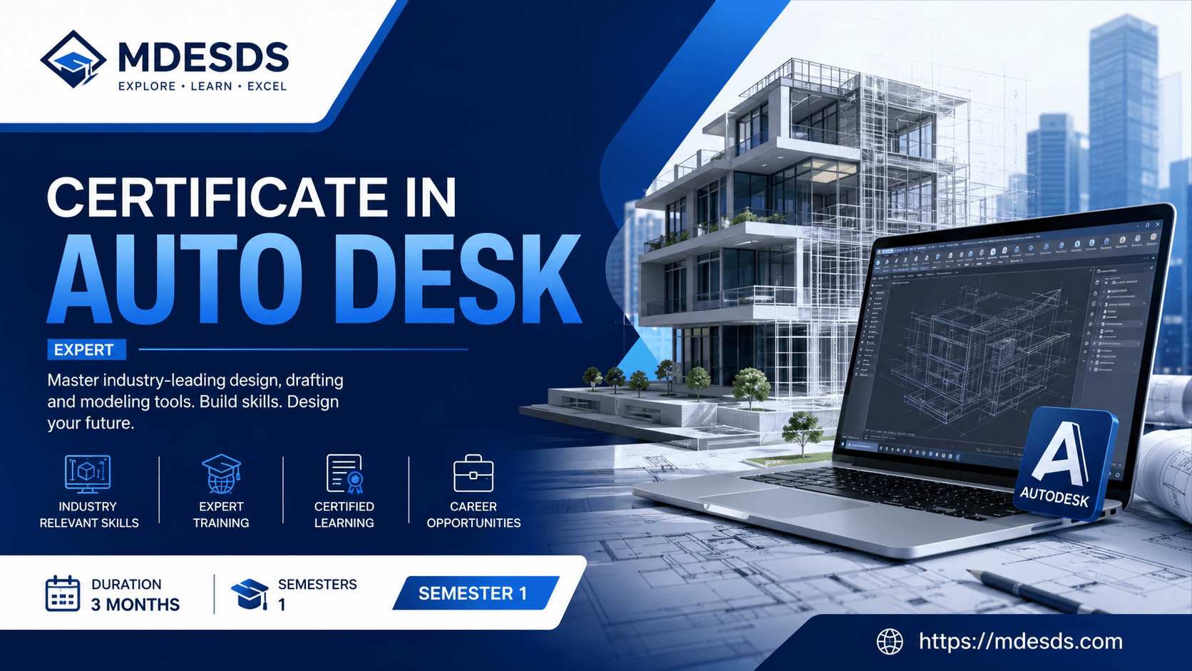Certificate In Auto Desk