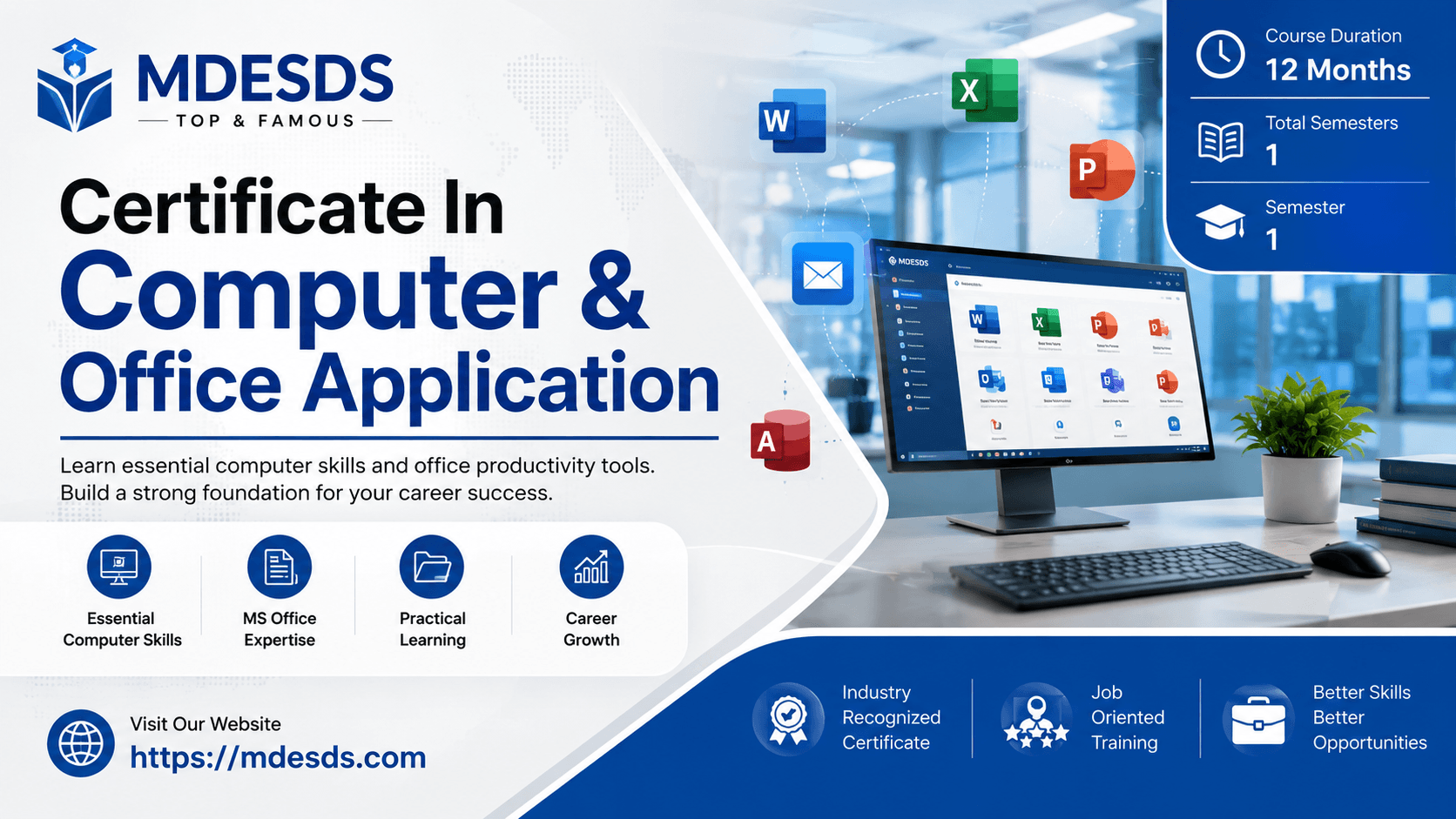 Certificate In Computer & Office Application