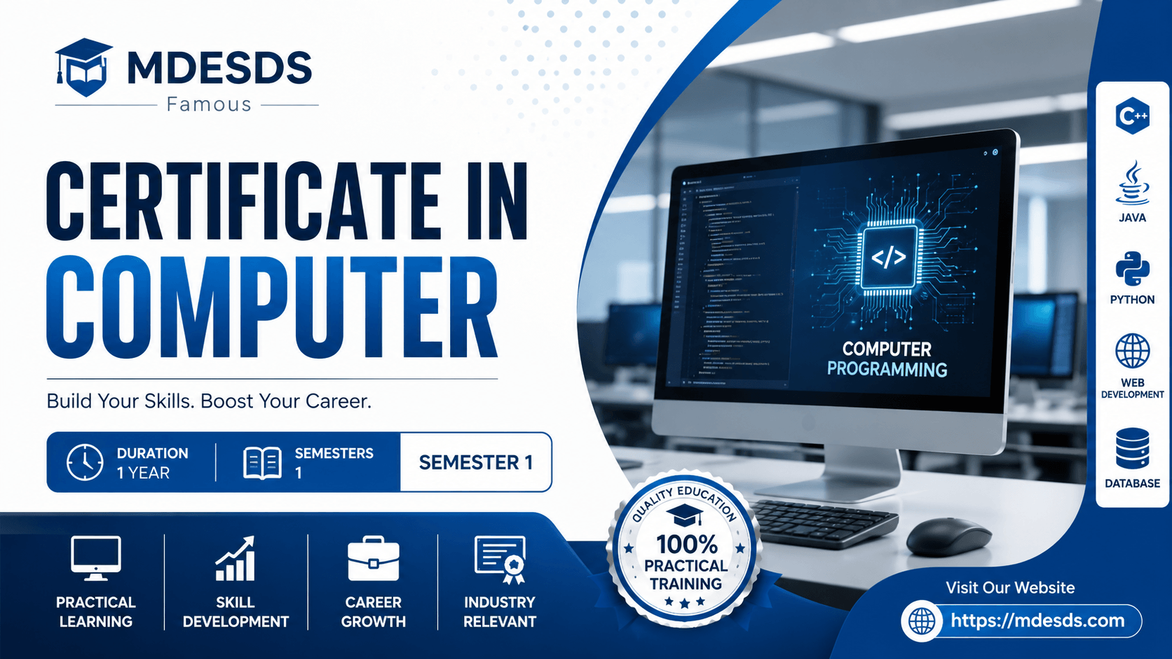 Certificate In Computer