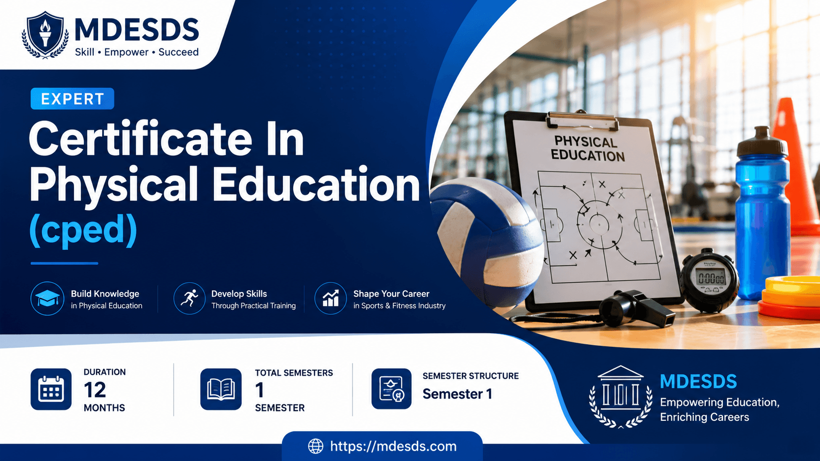 Certificate In Physical Education (cped)