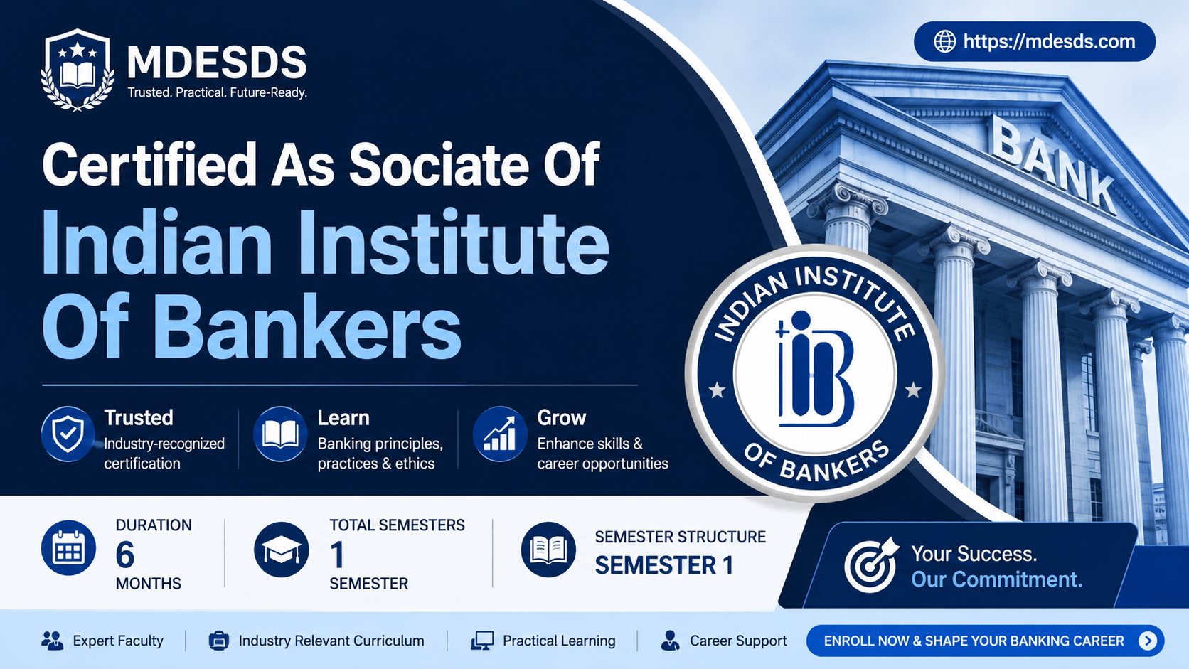 Certified As Sociate Of Indian Institute Of Bankers