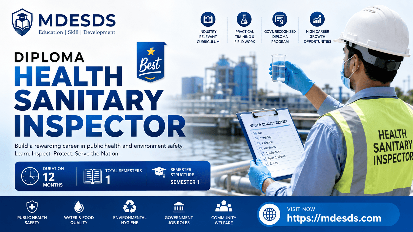 Diploma Health Sanitary Inspector