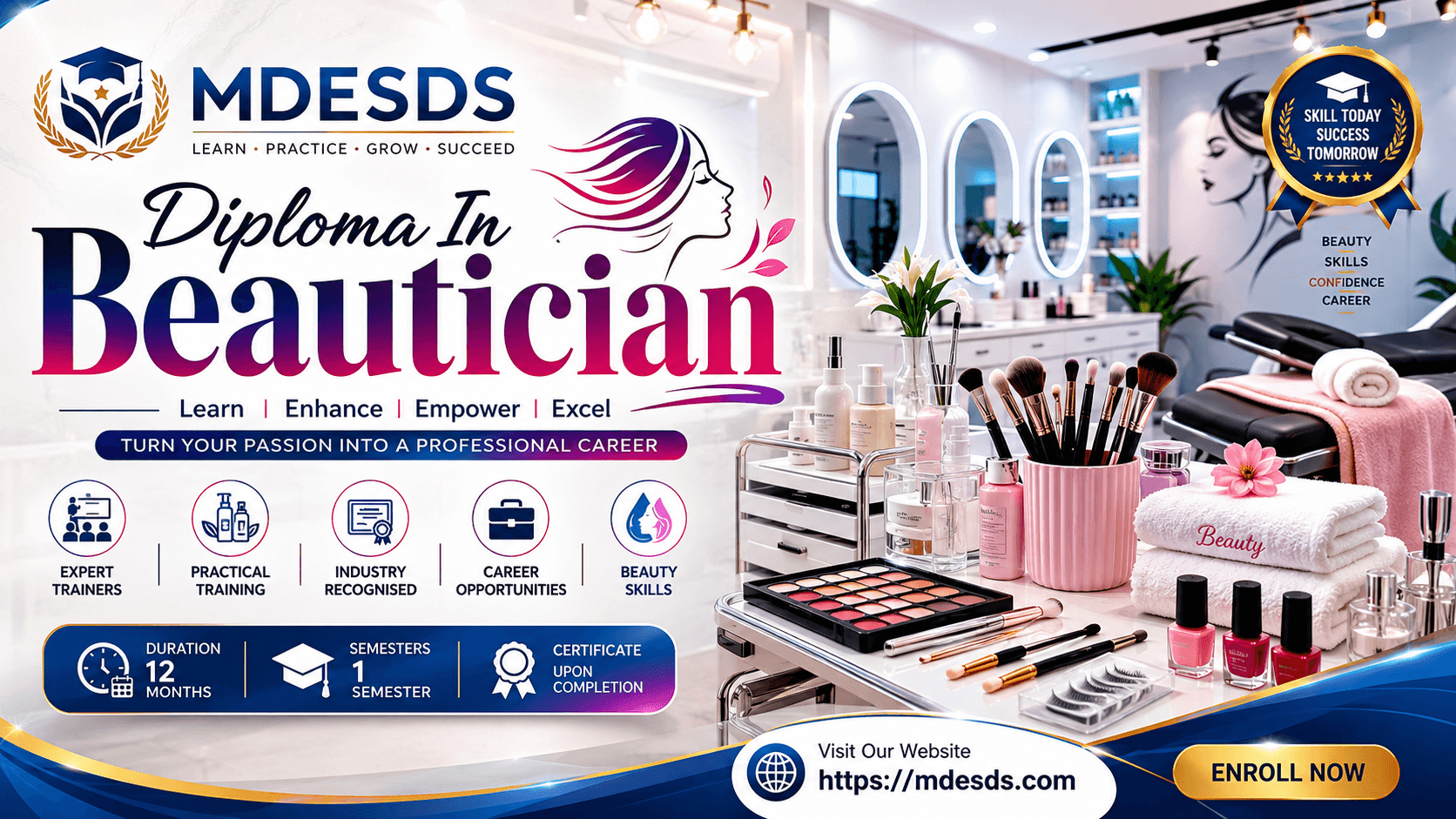 Diploma In Beautician