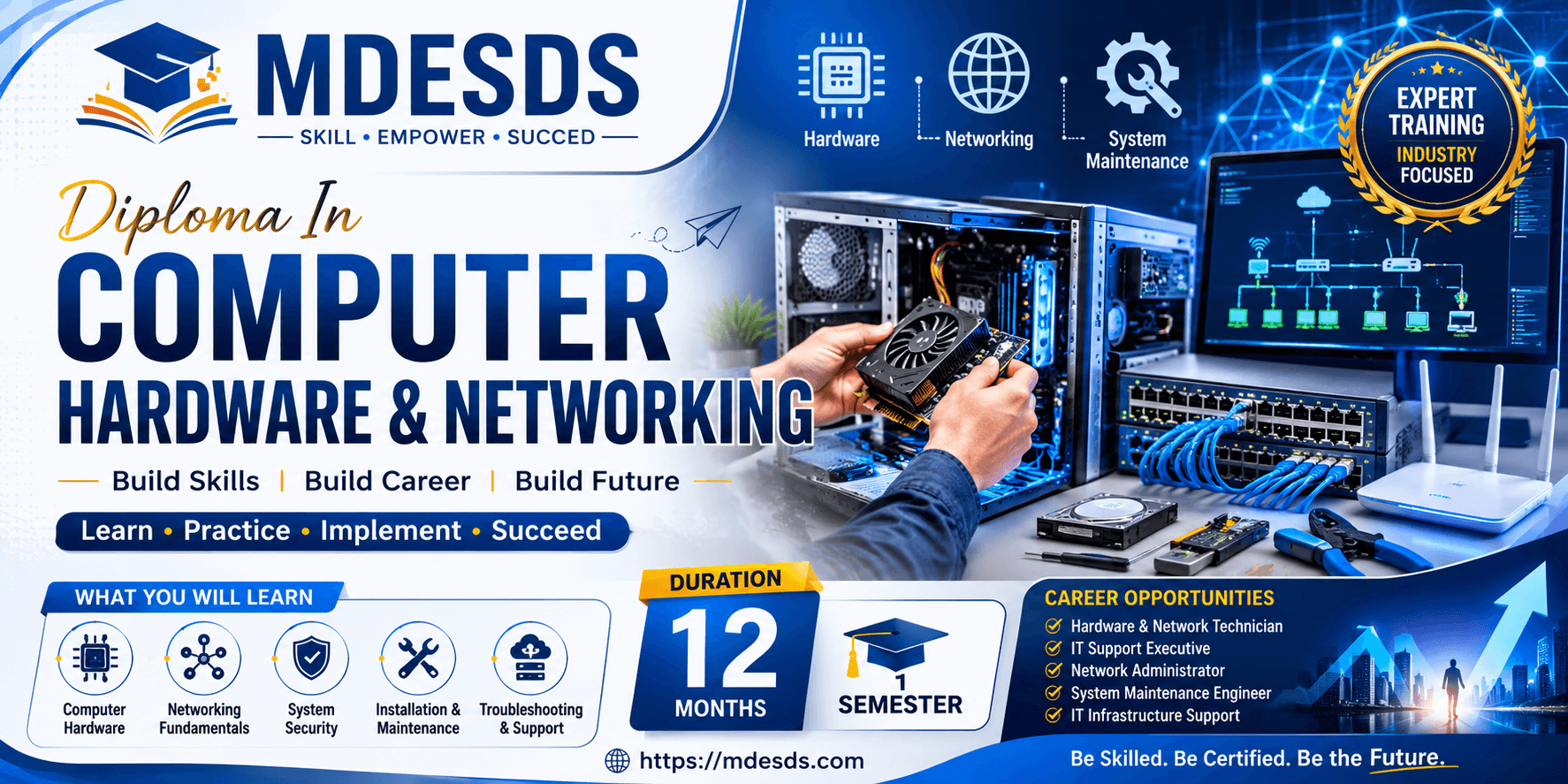 Diploma In Computer Hardware & Networking