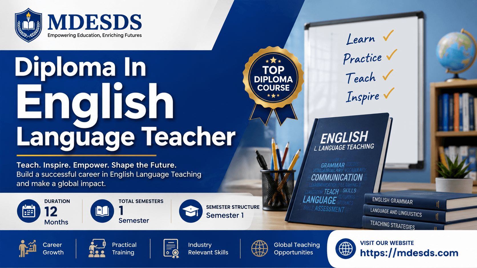 Diploma In English Language Teacher