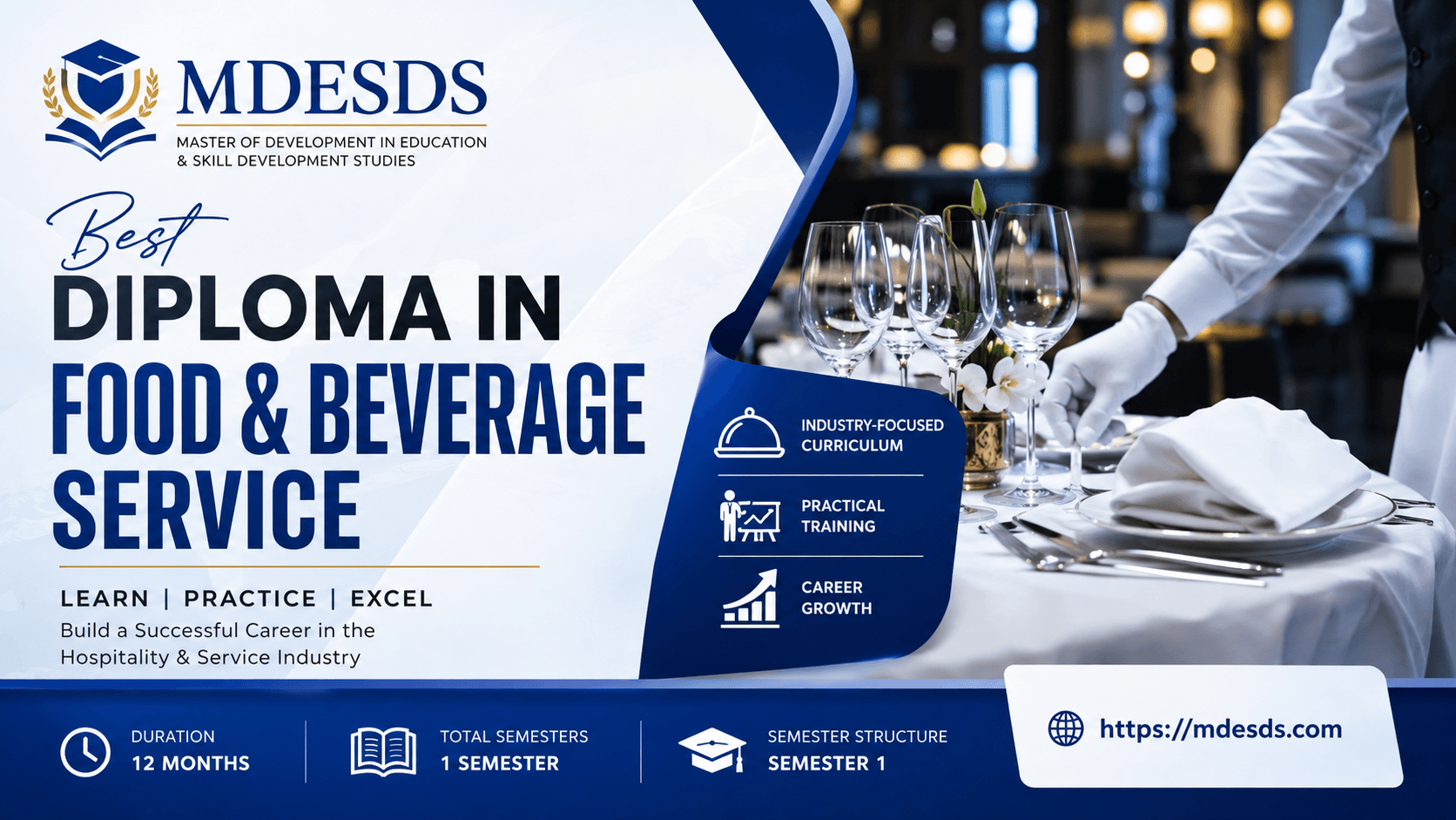 Diploma In Food & Beverage Service