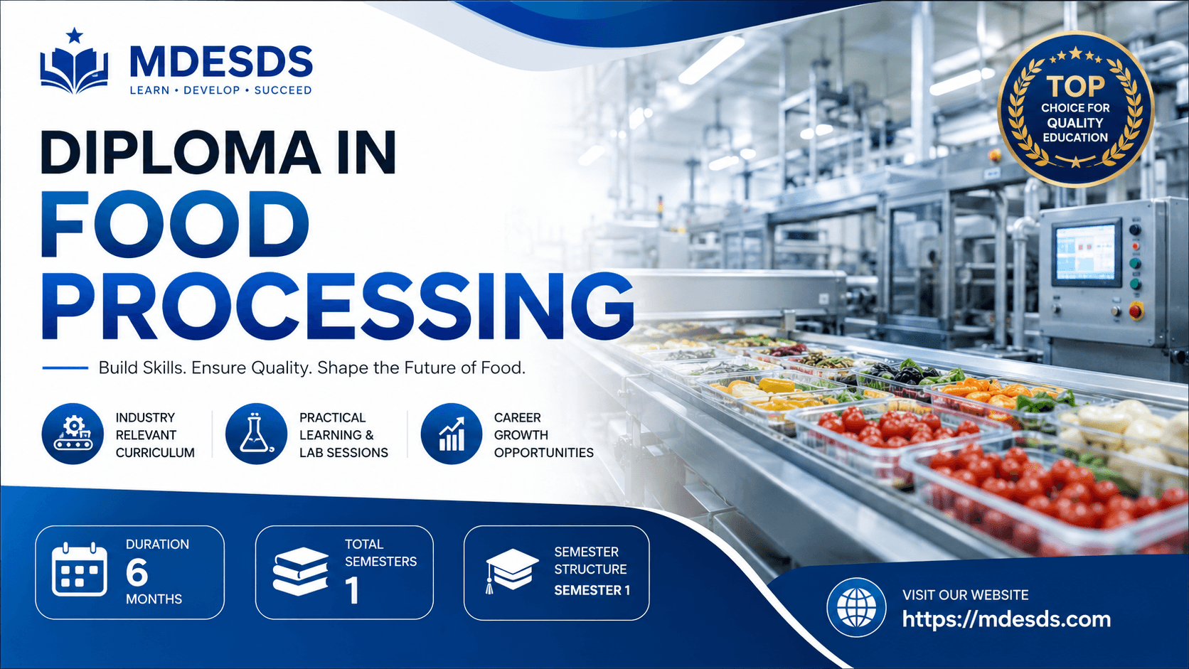 Diploma In Food Processing