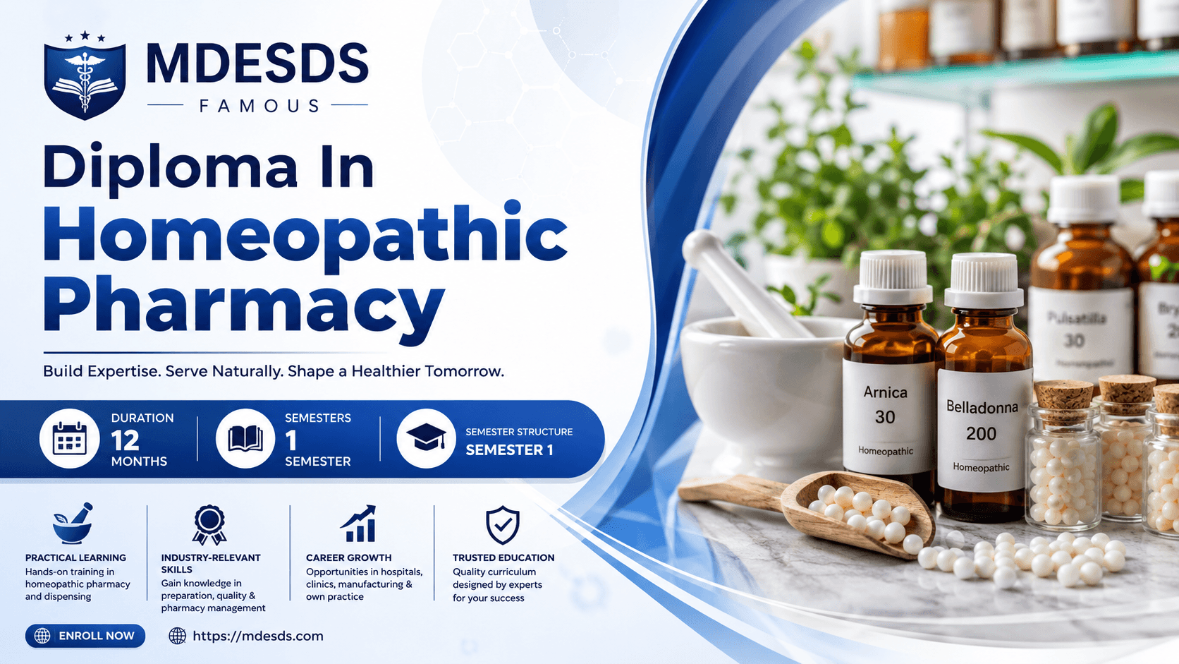 Diploma In Homeopathic Pharmacy