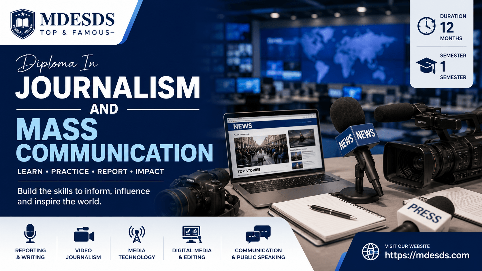 Diploma In Journalism And Mass Communication