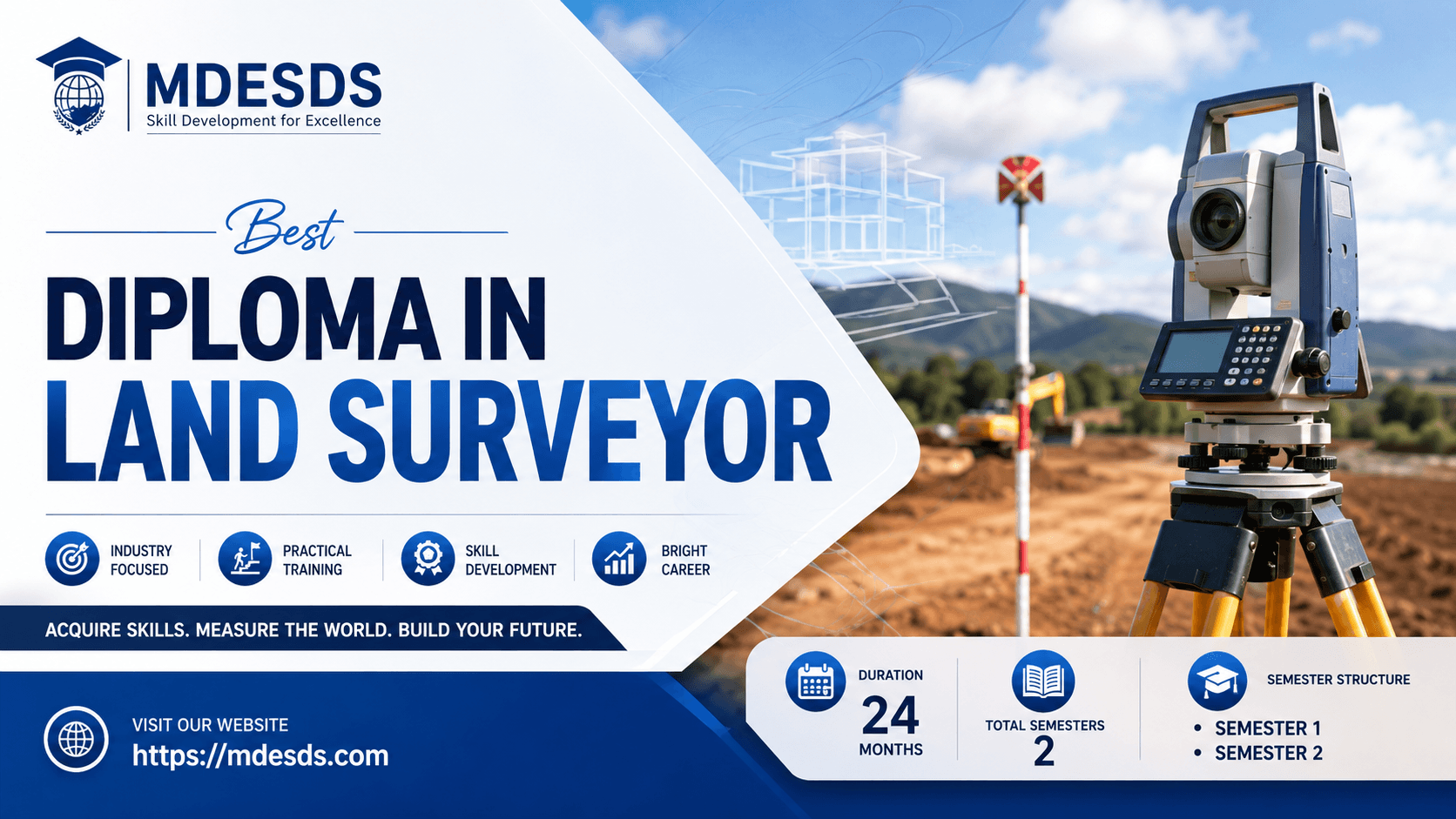 Diploma In Land Surveyor