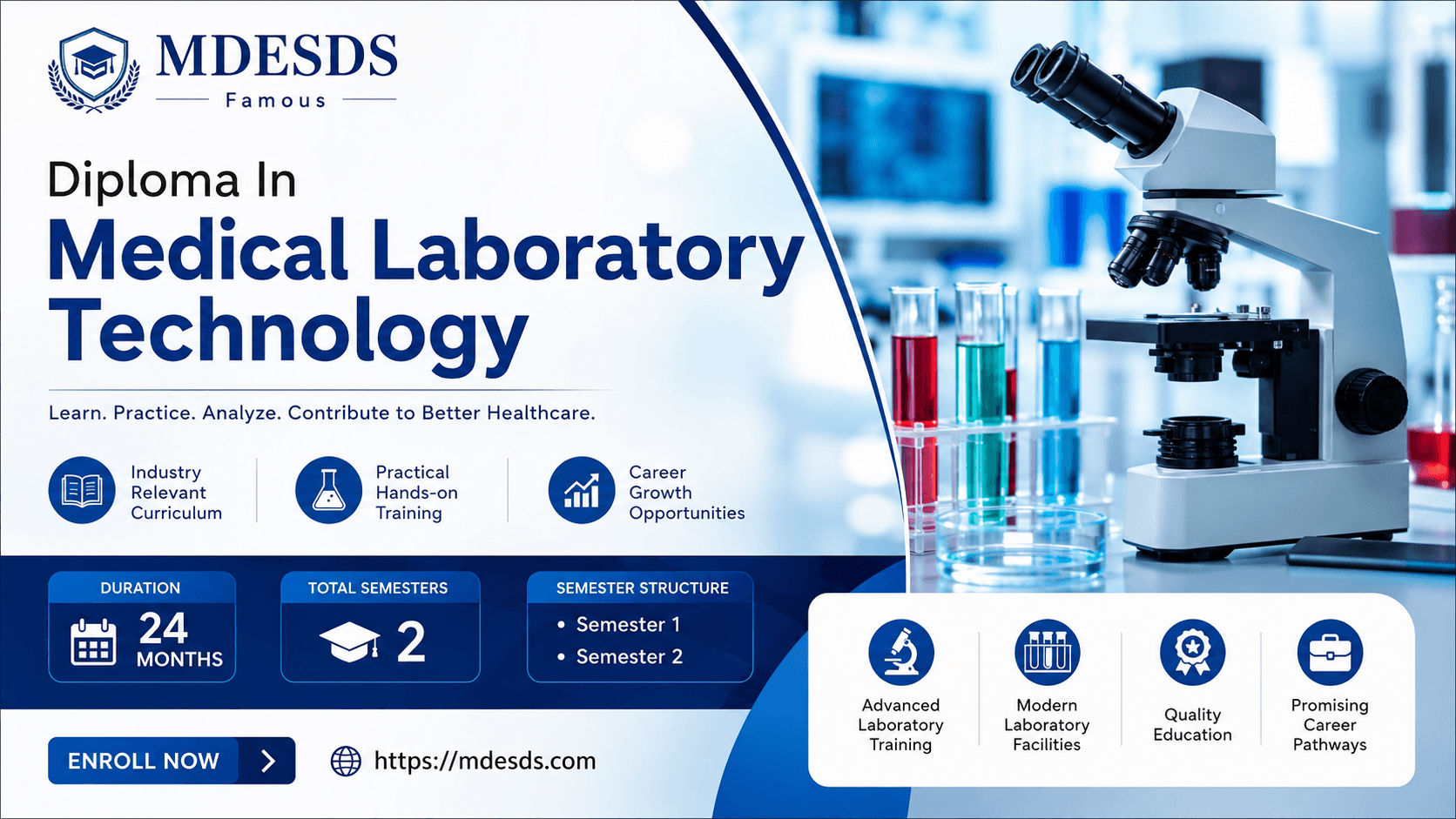 Diploma In Medical Laboratory Technology