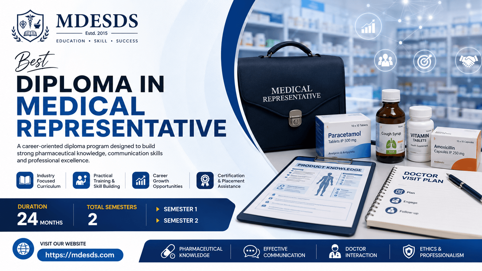 Diploma In Medical Representative