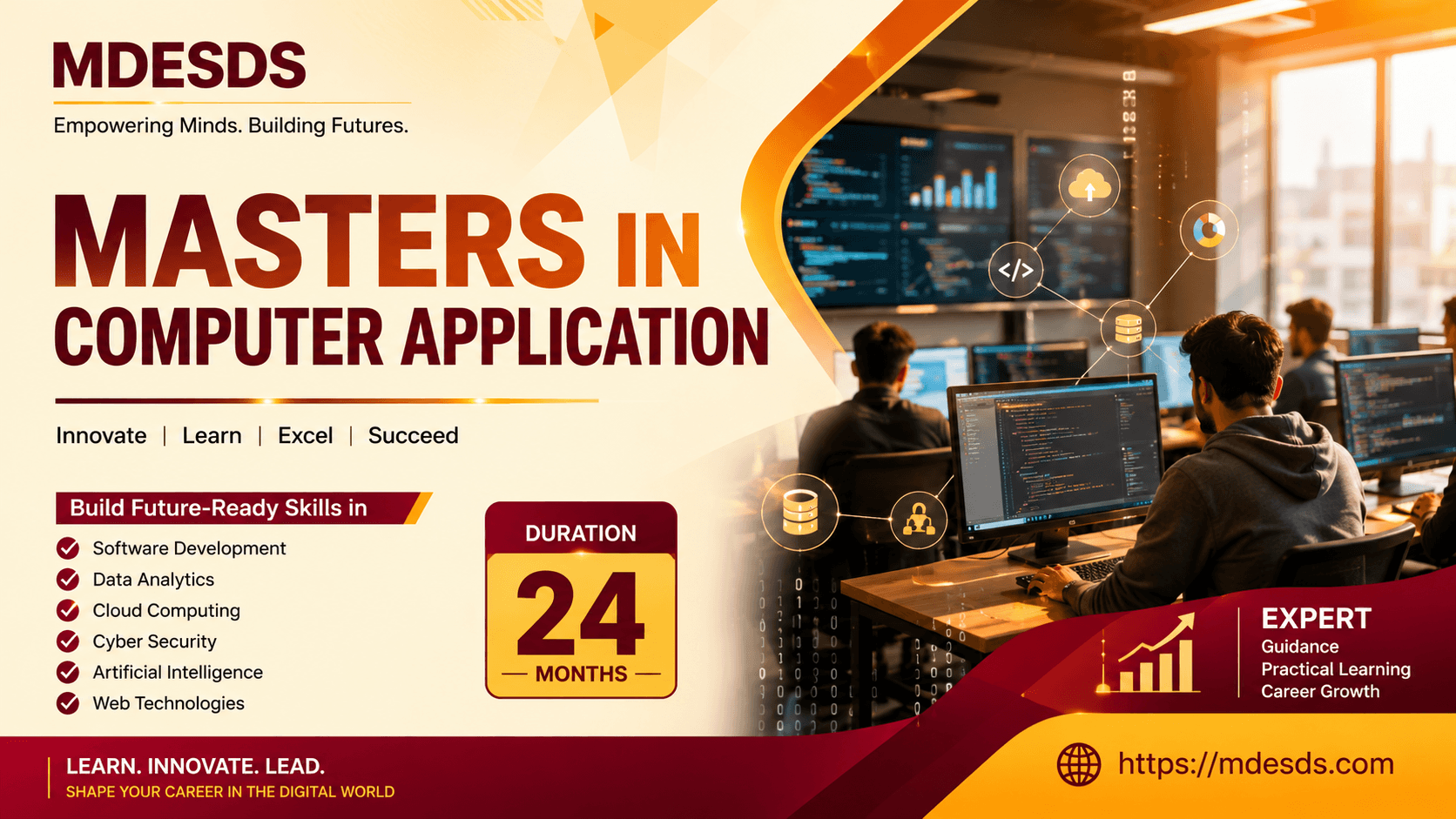 Expert Masters in Computer Application Course | MDESDS